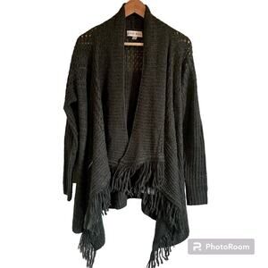 Knox‎ Rose women’s sweater/poncho size xs green